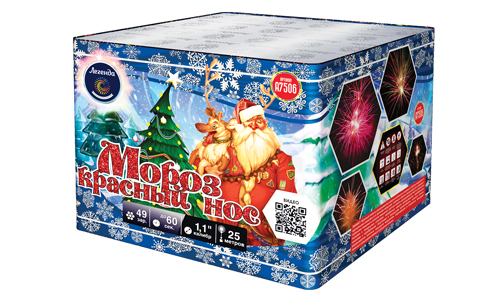  Батарея салютов Мороз Красный Нос  в Оренбурге