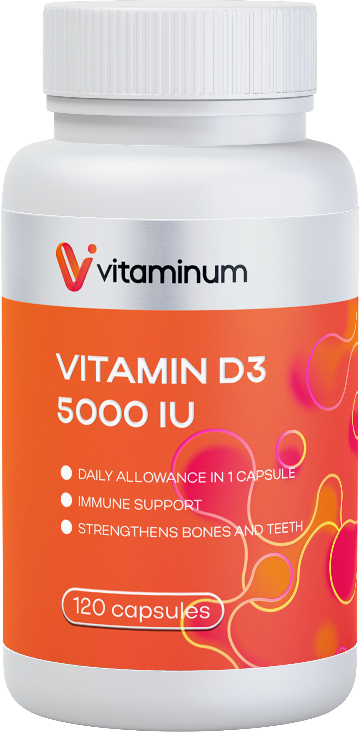  Vitaminum ВИТАМИН Д3 (5000 МЕ) 120 капсул 260 мг  в Оренбурге
